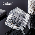 CRYSTOWN Crystal Modern Interior Table Ornament Home Decor 3d Laser Engraved Crystal Blank Cube