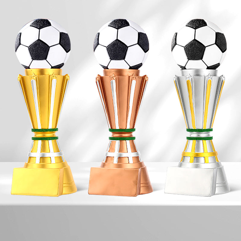 17.7Inch Large Soccer Resin Trophy